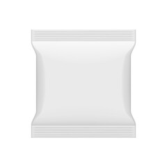 White Square Polyethylene Bag For Food Or Other