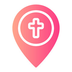 location gradient icon