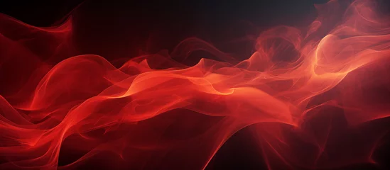 Poster Abstract Background with Red Glowing Haze © ART_ist