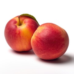 Two Flat Peaches