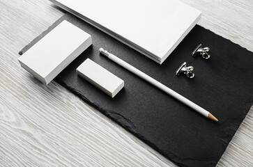 Blank corporate identity