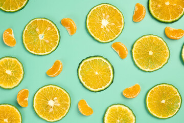 Citrus Fruit Background