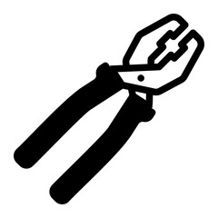 Pliers icon for repair tools