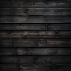 the allure of an aged and weathered dark wood background. This design, with its rich texture, is ideal for creating a vintage and rustic ambiance. ai generative - obrazy, fototapety, plakaty