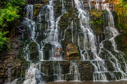 Musseleje waterfalll, Malanje, Angola