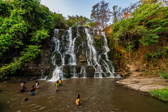 Musseleje waterfalll, Malanje, Angola