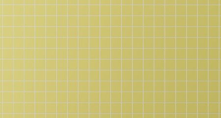 Yellow Square tiles wall background.
