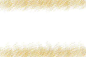 Abstract Gold Dust Glitter Wave Background
