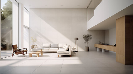 archgate interior design ceramic porcelain tile modern minimalism houses - obrazy, fototapety, plakaty