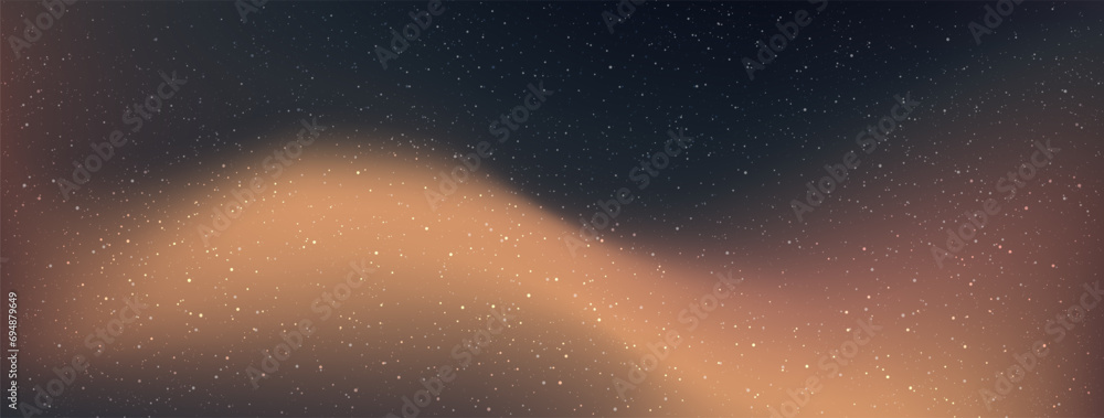 Canvas Prints beautiful galaxy background with nebula cosmos and solar. stardust in deep universe. vector illustra