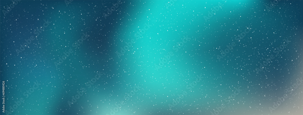 Wall mural astrology horizontal high quality background galaxy illustration with night shining starry sky and n