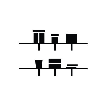 recommend clip art: shelf icon