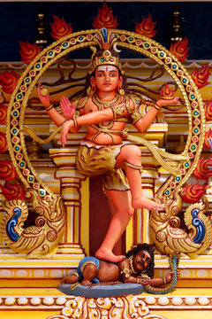 Shiva as Nataraj, Hindu Temple and Shrine of Batu Caves, Kuala Lumpur, Malaysia