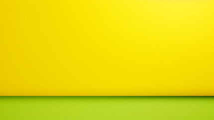 Blank background with Uplifting bright Yellow-Green colour created with Generative Ai