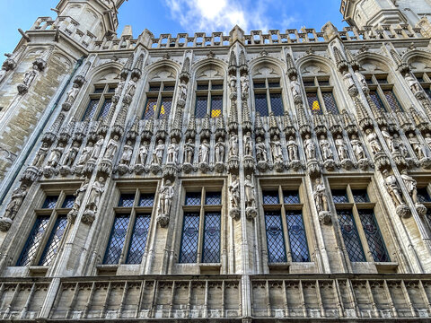 City Hall (Town Hall), UNESCO World Heritage Site, Brussels, Belgium