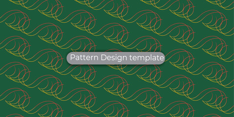 Set of floral design elements. Seamless patterns, seamless borders, circle frame. Beautiful for any plain and chic elegance designs. Vector illustration.