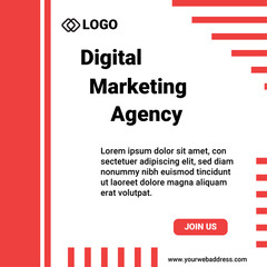 Unique Social media poster design