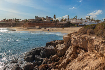 Vega Baja del Segura - La Playa de Cala Capitán en Orihuela Costa. 