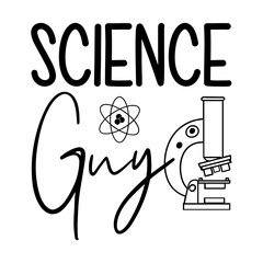 Science Guy Svg