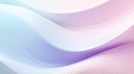 Naklejka premium Abstract background with wavy lines and shapes in pastel colours