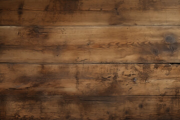 Rich, Dark Wooden Planks for a Rustic, Warm Interior Atmosphere. Wooden Background - obrazy, fototapety, plakaty