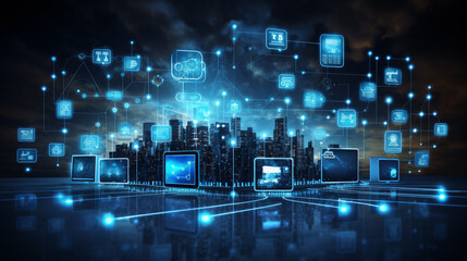 Matrix of interconnected devices for Internet of Things (IoT)