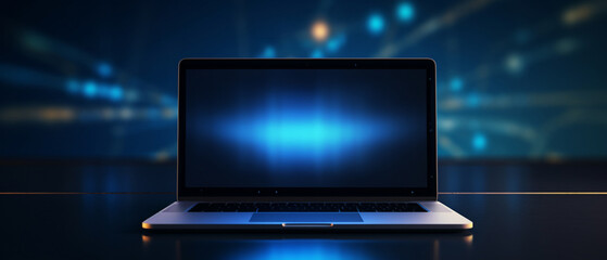technology network, focusing on sleek design and sophisticated aesthetics, suitable for commercial use