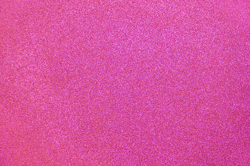 Pink glitter background. Pink sparkling. Glitter particles. Pink color. Noble paper. Pink Coated...