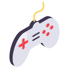 Modern design icon of gamepad