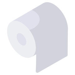 A perfect design icon of tissue roll