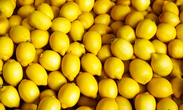 大量のレモン