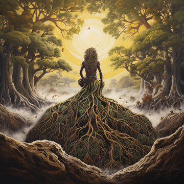 Tree Woman With Roots Images – Browse 19,451 Stock Photos, Vectors, and ...