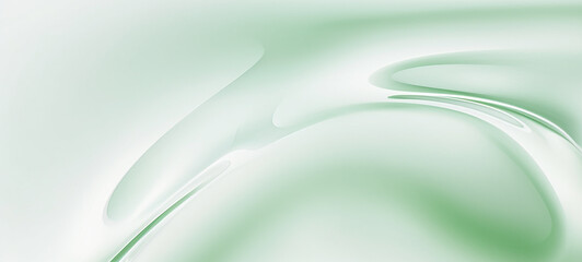 water drops on a green background, Gel cosmetic texture with bubbles background