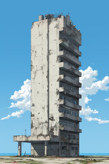 Brutalist Formations: Architectural Monoliths in Urban Landscapes