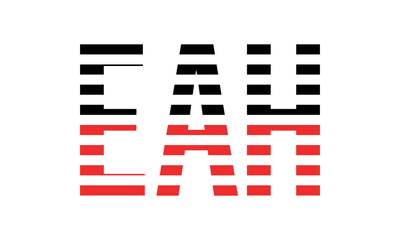 EAH three initial letter iconic line negative space minimal logo design vector template. monogram, abstract, wordmark, business, typography, minimalist, brand, company, flat, modern, unique, simple