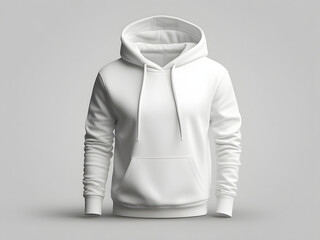 Blank White Hoodie Mockup: Your Customizable Canvas for Trendy Designs
