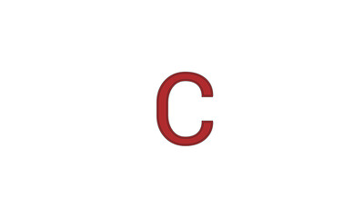 C, CC  Abstract Letters Logo Monogram	