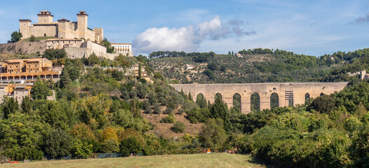 Spoleto, Italy - one of the most beautiful villages in Central Italy, Spoleto displays a wonderful...