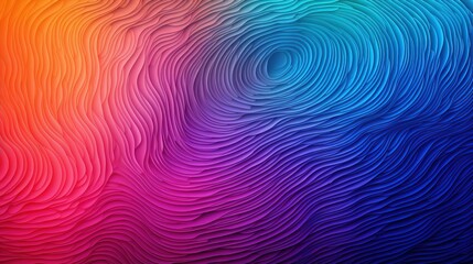 Digital Art of fingerprint swirls texture gradient background