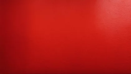 Fotobehang red paint texture on wall background © Random_Mentalist