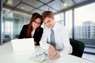 Business people manager at office meeting