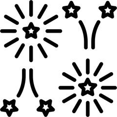 Firework vector design