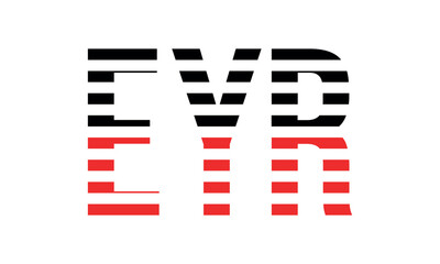 EYR three initial letter iconic line negative space minimal logo design vector template. monogram, abstract, wordmark, business, typography, minimalist, brand, company, flat, modern, unique, simple