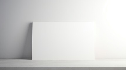 White background minimal. Copy space for displaying your product on a white table