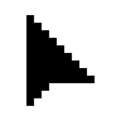 pixel arrow