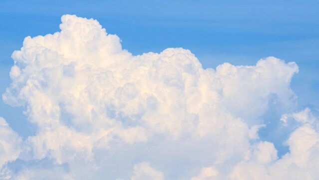 入道雲のタイムラプス動画