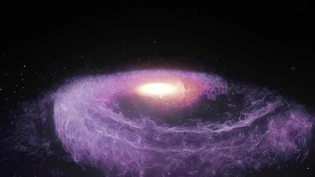 Spiralgalaxie mit hellem Zentrum #2