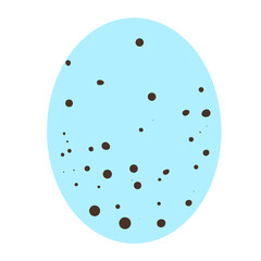 Hand drawn of colorful eggs, vector illustration art.