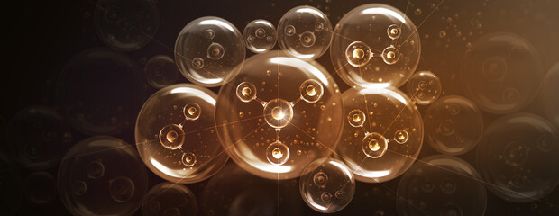 Background image about bio-future technology