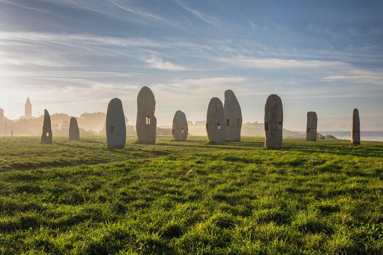 Dawn at the Menhirs: Galicia's Megalithic Mystery